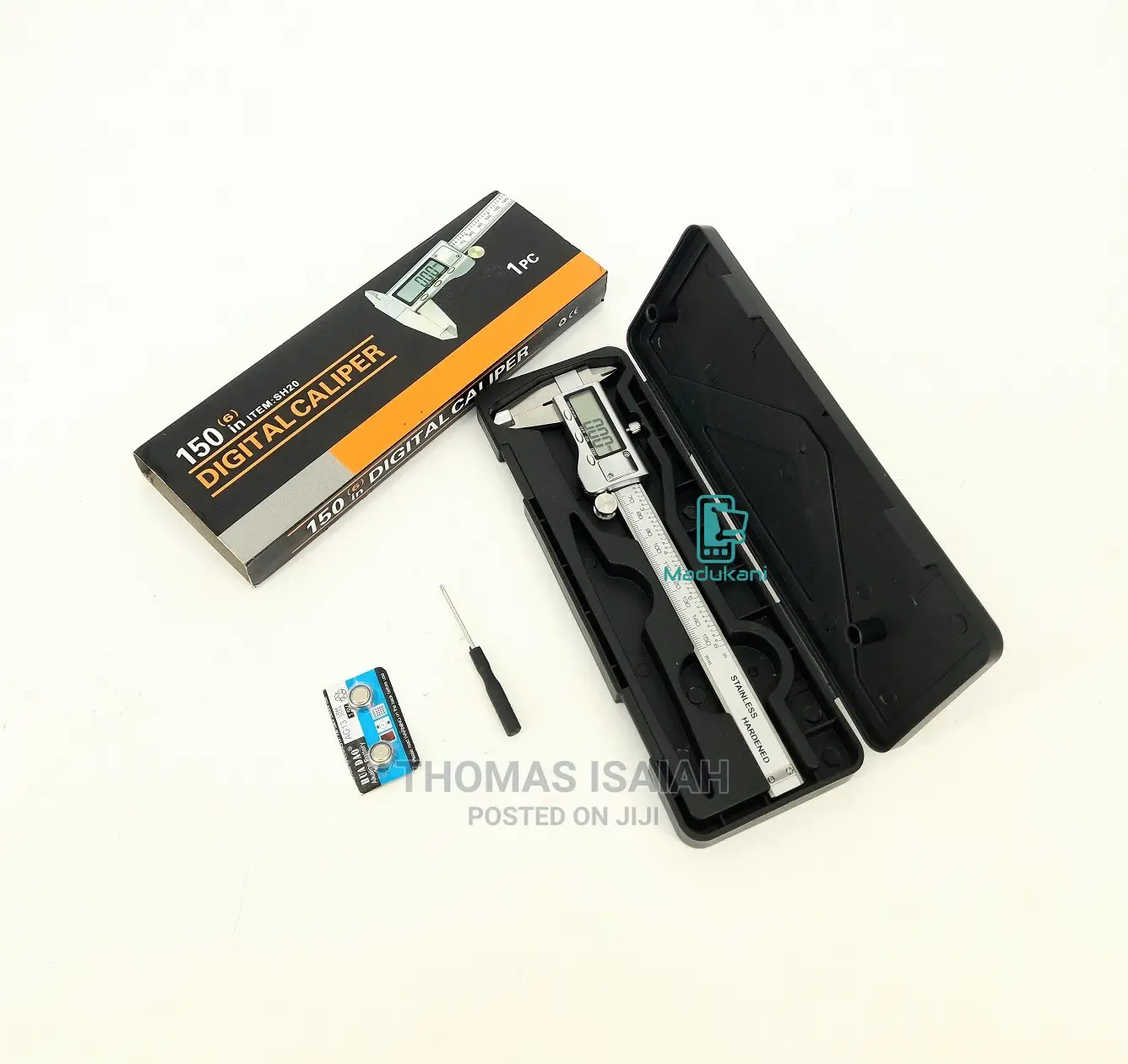 Premium All Stainless Steel Digital Vernier Caliper 150mm 6
