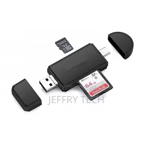 Type C Micro USB OTG Adapter SD / TF Card Reader for Macbook