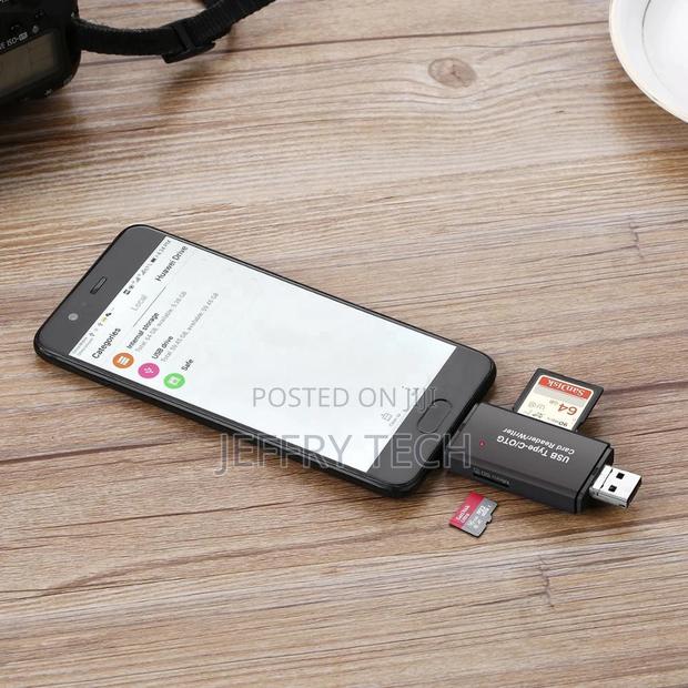 Type C Micro USB OTG Adapter SD / TF Card Reader for Macbook - thumbnail 5