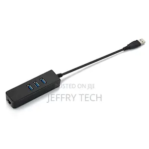 2 In 1 USB 3.0 RJ45 Gigabit Ethernet LAN Adapter With USB 3