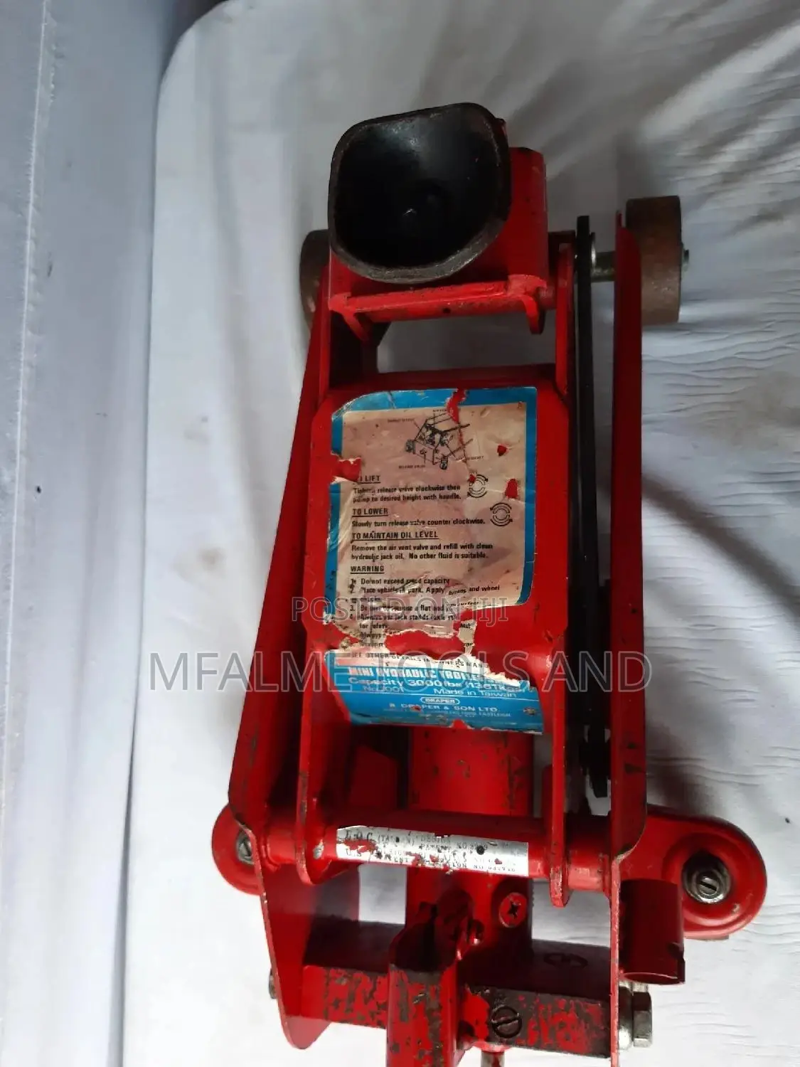 Trolley Jack - 2 to 3 Tons Hydraulic Lifting Garage - Ex-Uk