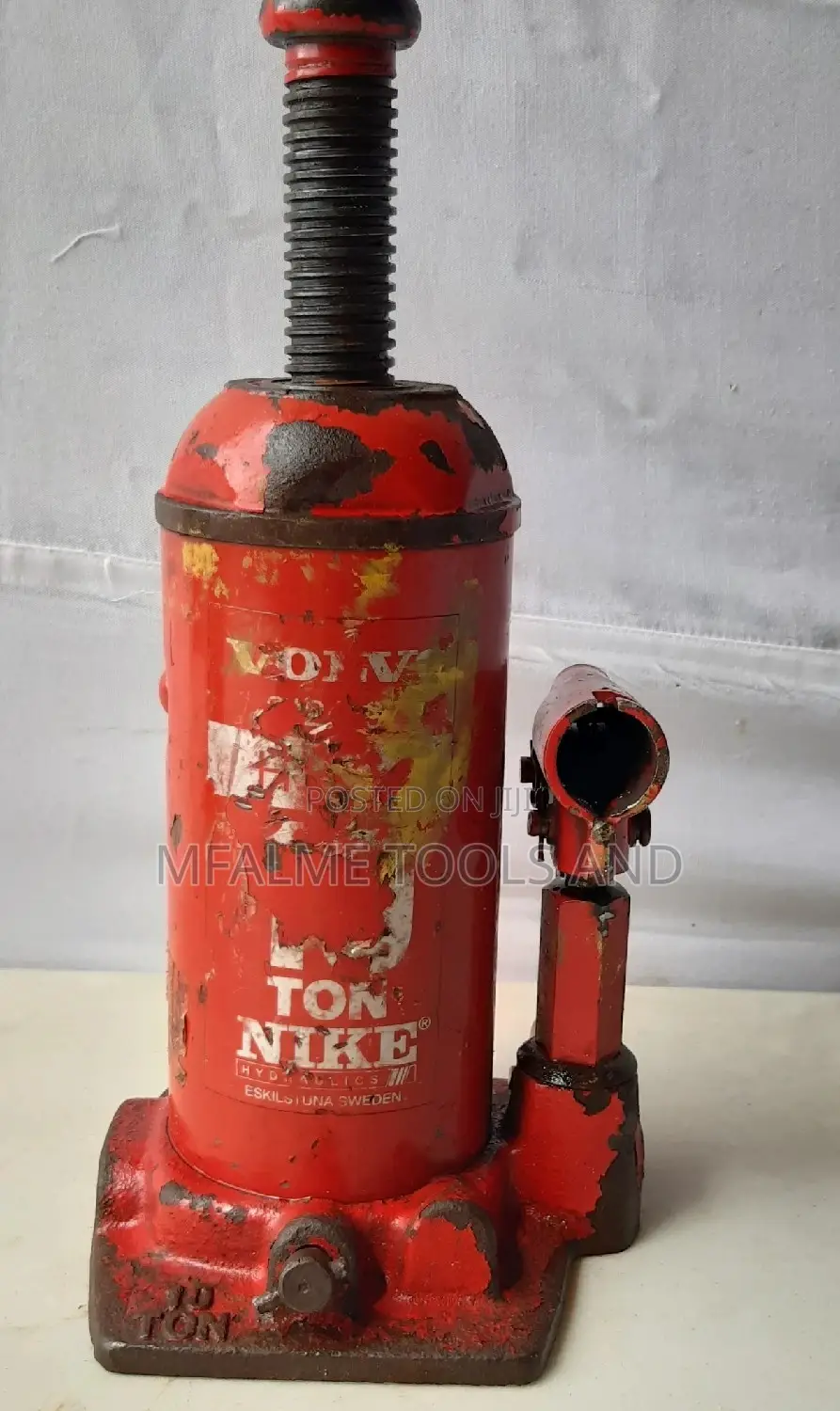 Jack - 5 to 10 Tons Bottlehydraulic Lifting Garage - Ex-Uk