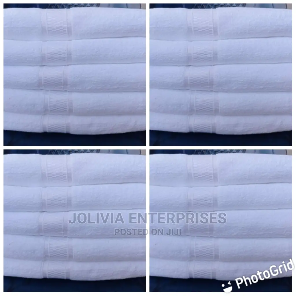 Towels White Plain