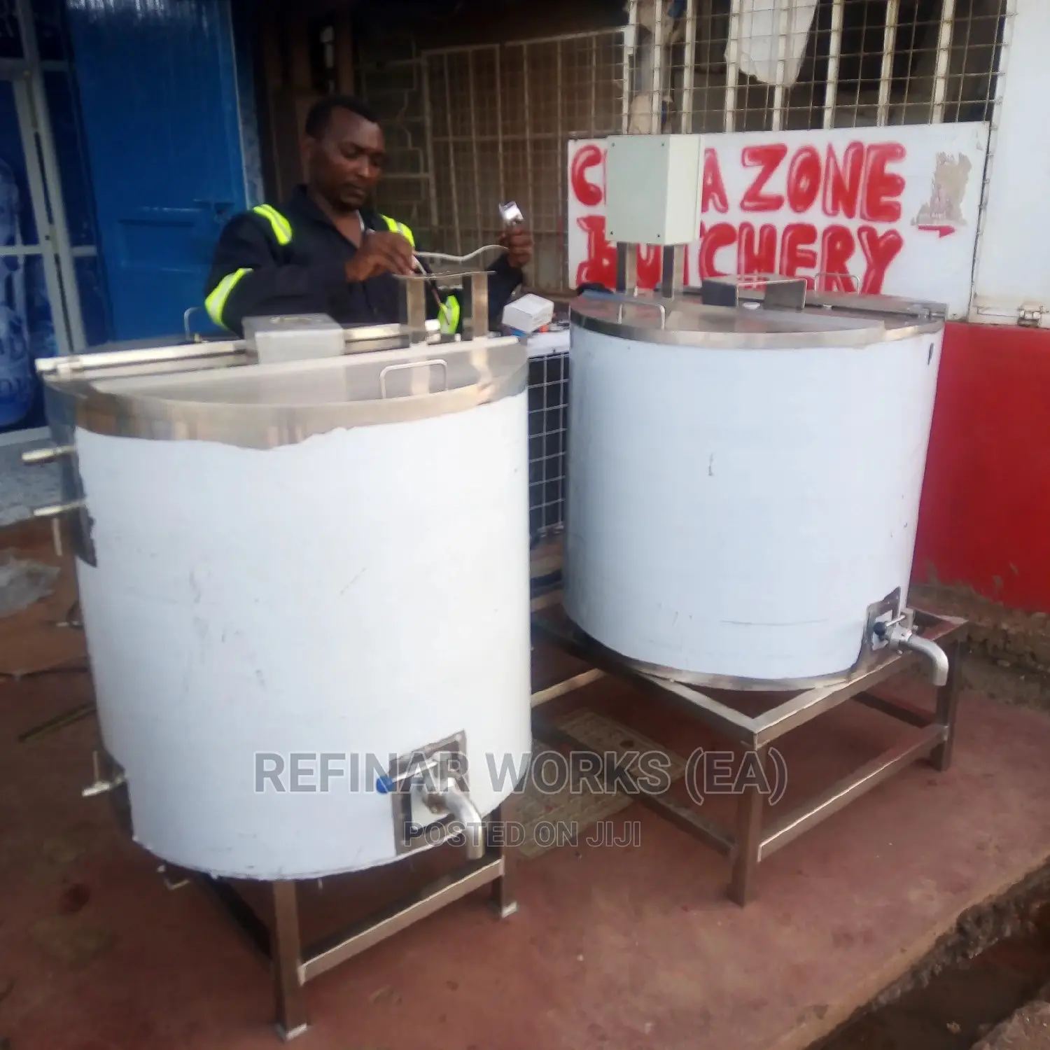Milk Pasteurizer - 100% Food Grade
