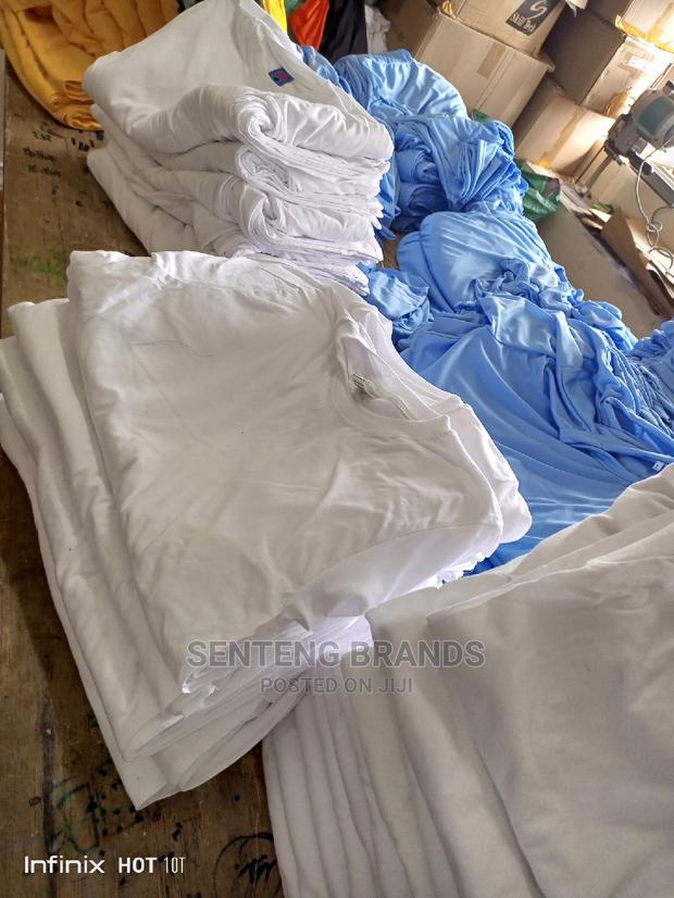 White Plain Good Quality Tshirts - thumbnail 2