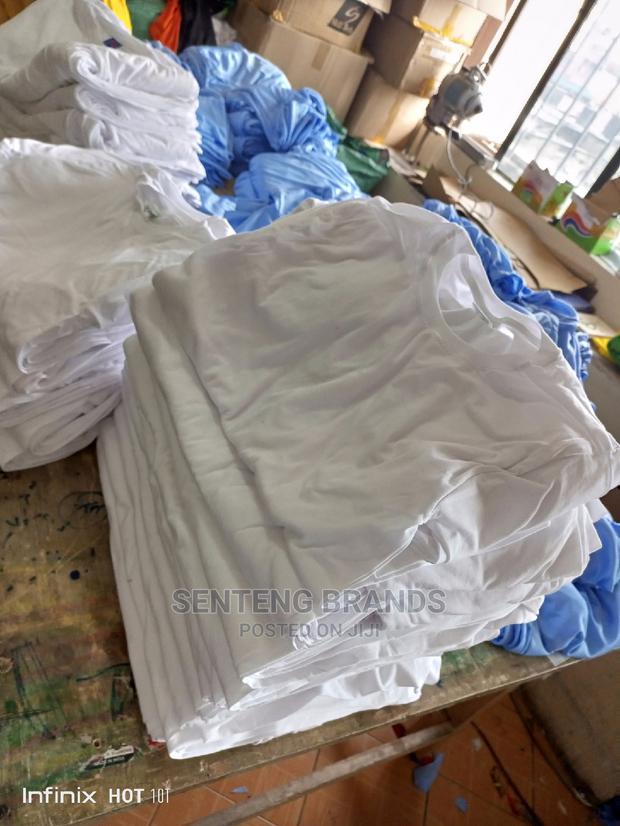 White Plain Good Quality Tshirts - thumbnail 3