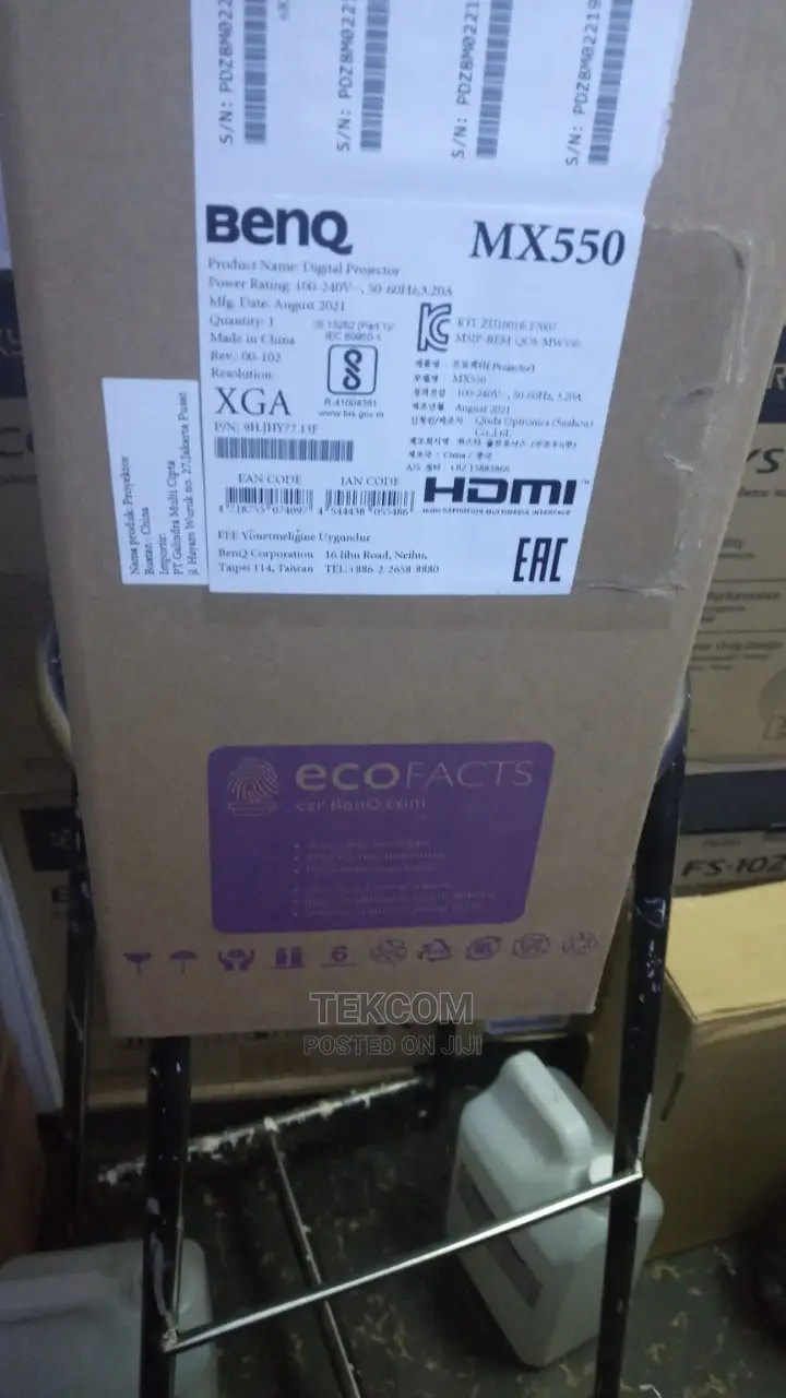 Benq MX550 3600lm XGA Business Projector