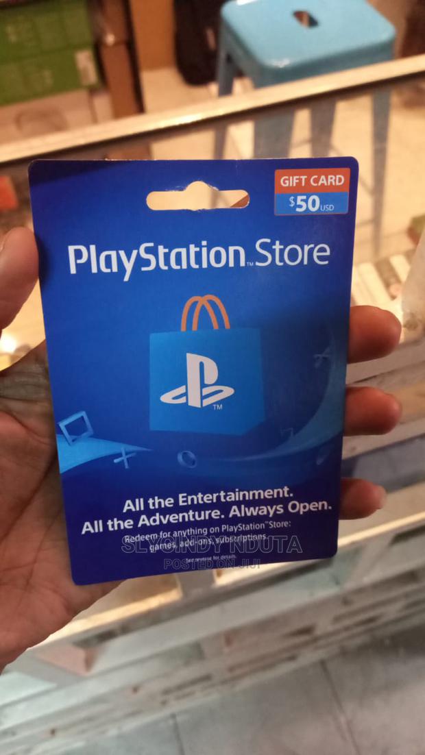 Play Station Store Gift Card - main view