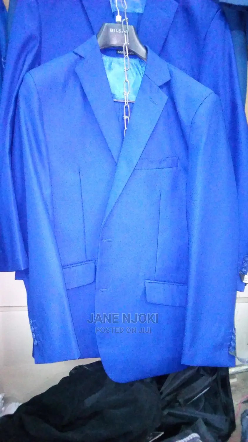 N,Blue 2pc Suits