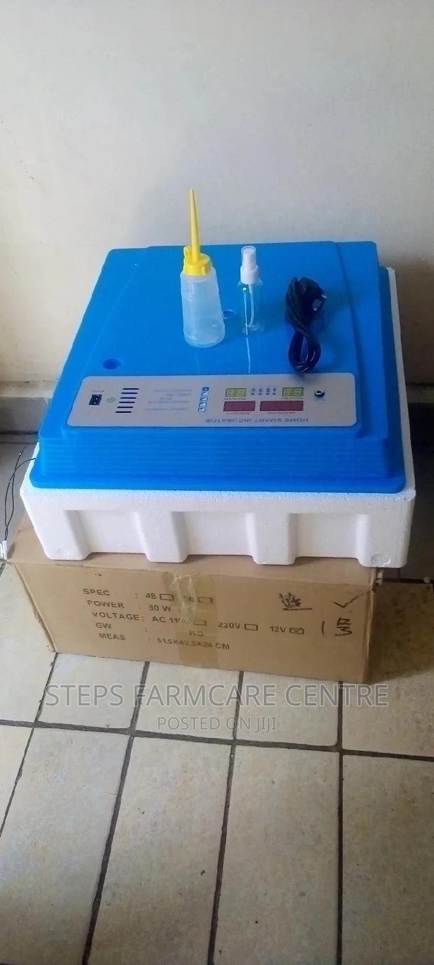 56-Eggs Ac and Dc Solar Powered Automatic Incubator - main view