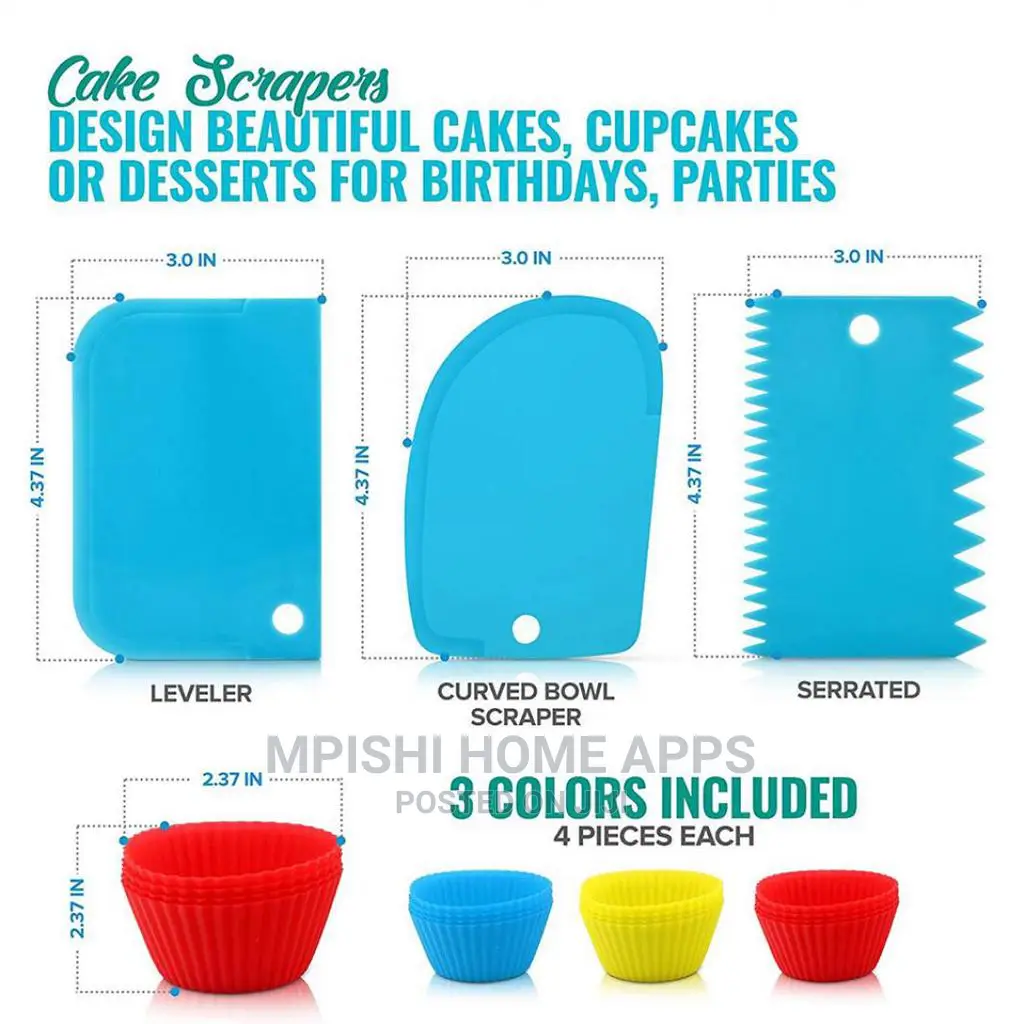 106pcs Cake Turntable Decorating Kit