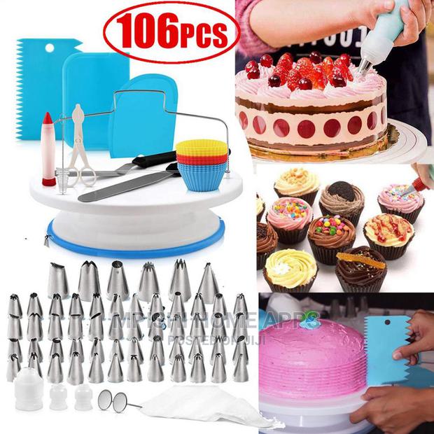 106pcs Cake Turntable Decorating Kit - thumbnail 8