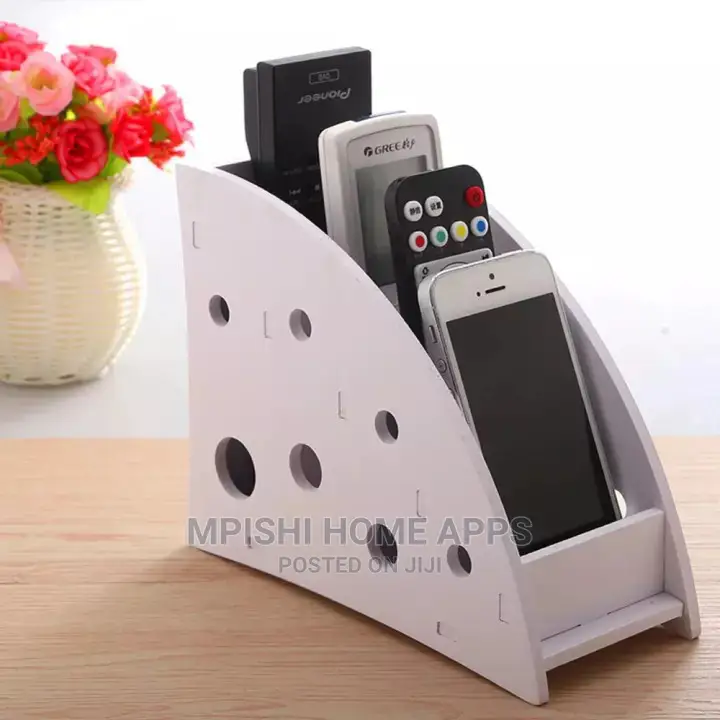 Wooden Remote Organizer