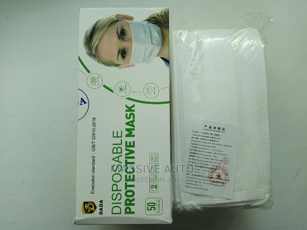 White Imported Surgical Masks - main view