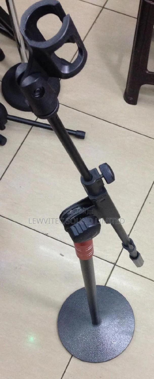 Round Bass Microphone Stand