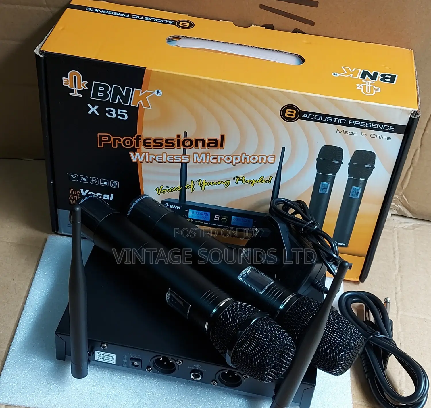 X35 Bnk Professional Wireless Microphone