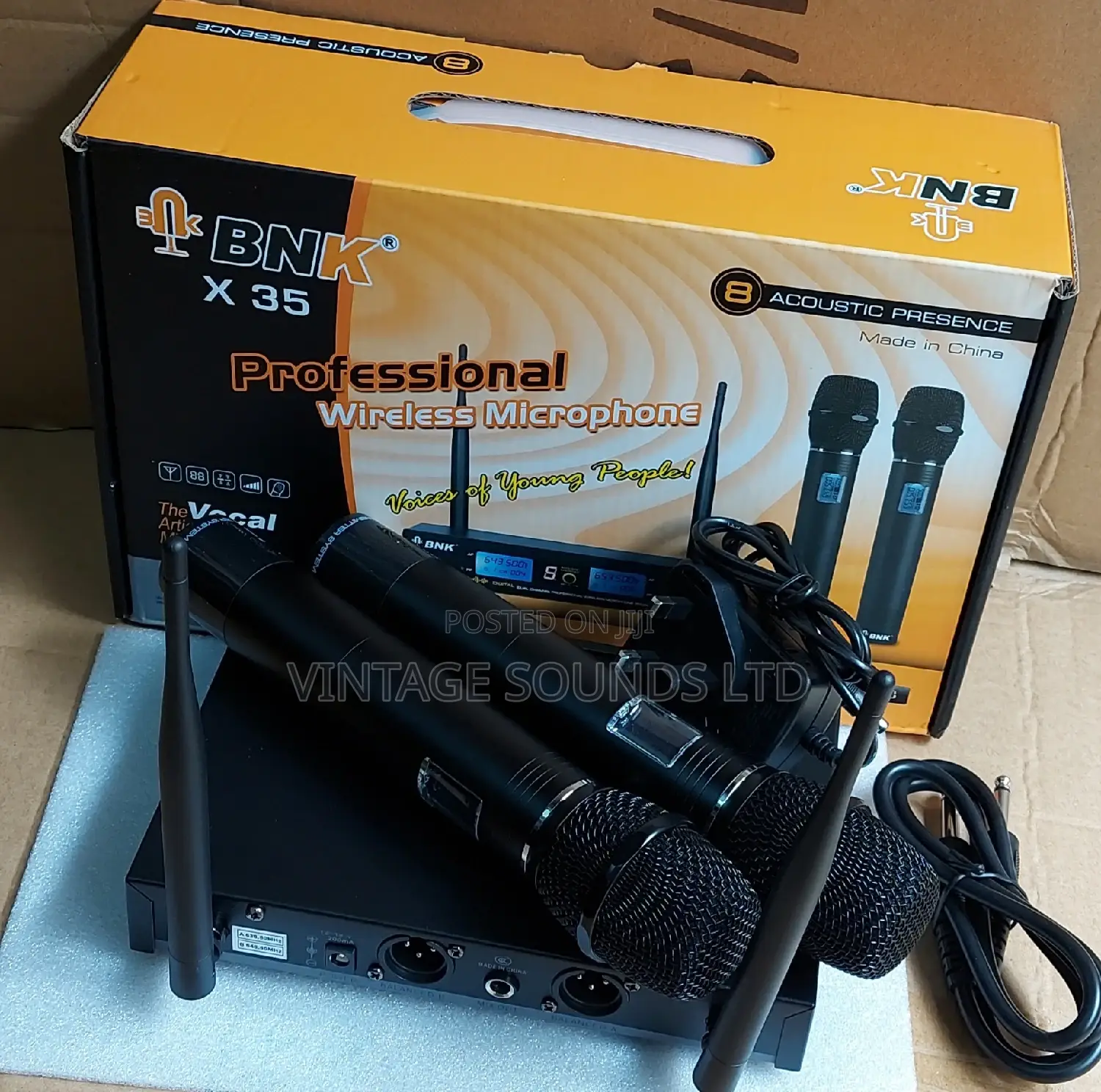 X35 Bnk Professional Wireless Microphone