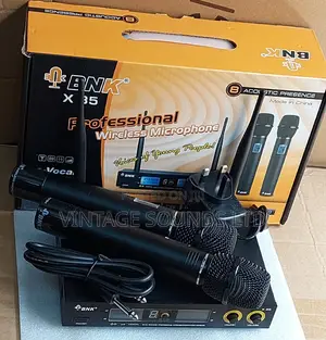 Professional Bnk Wireless Microphone X35 Model