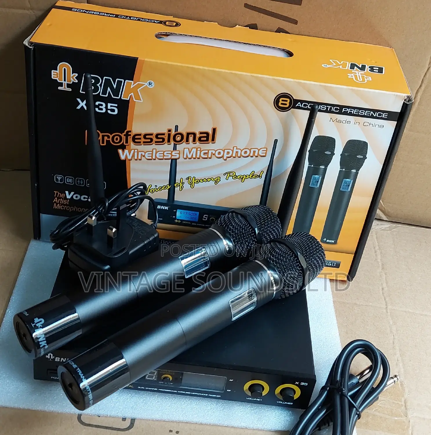 Proffessional Bnk X35 Wireless Microphone