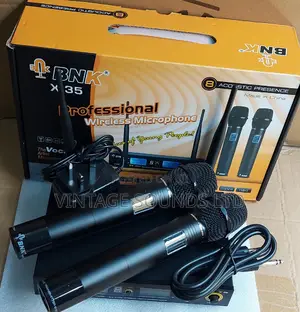 Proffessional Bnk X35 Wireless Microphone