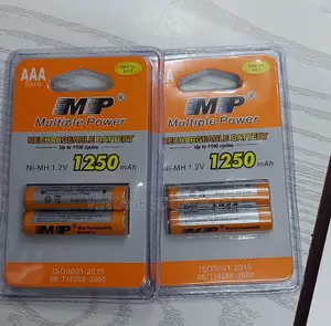 Multiple Power Double Aaa Rechargeable Batteries