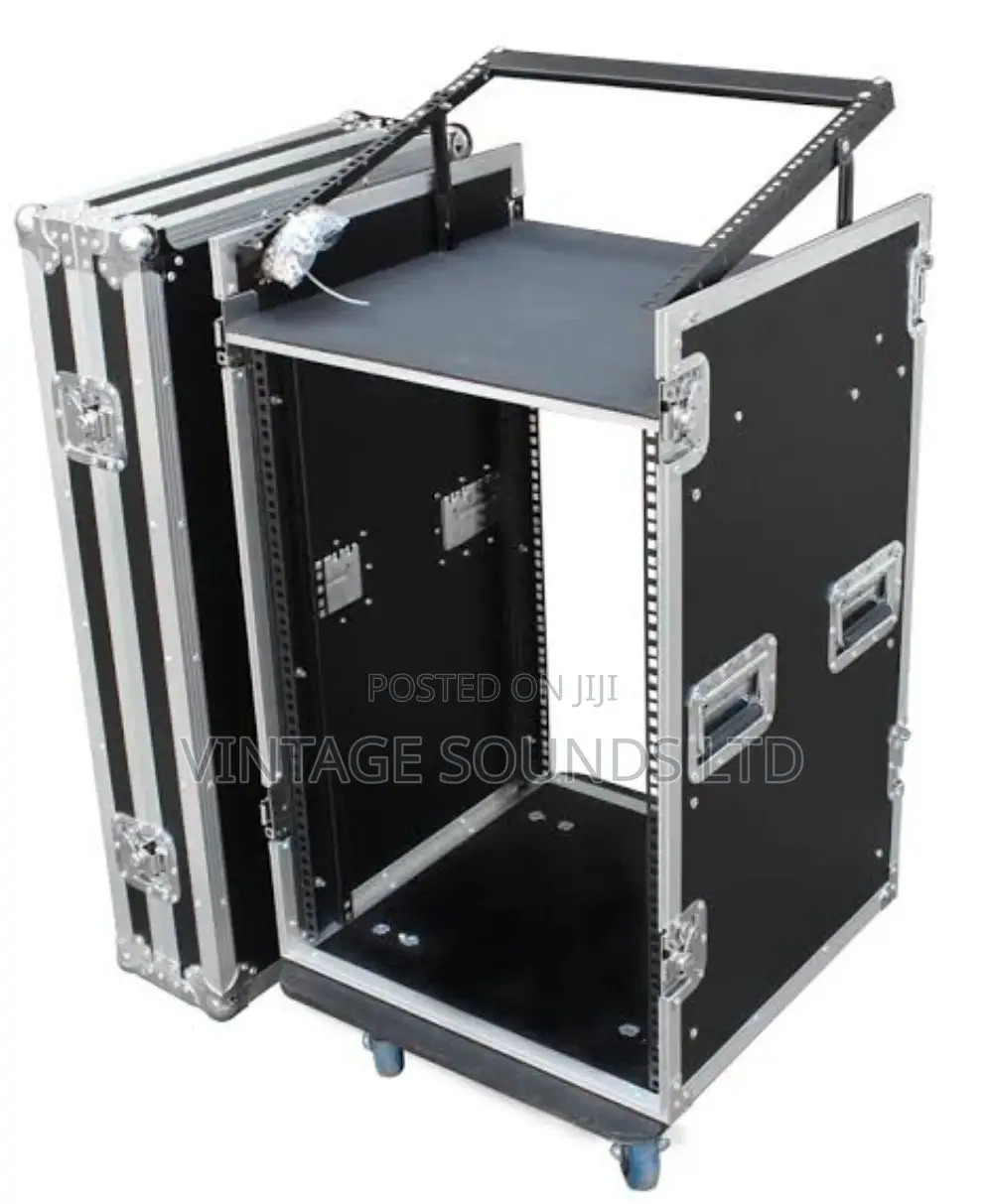12U Flight Case Amplifier Mixers Mounting Rack