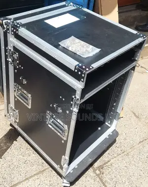12u Flight Case Amplifier And And Mixer Mounting Rack