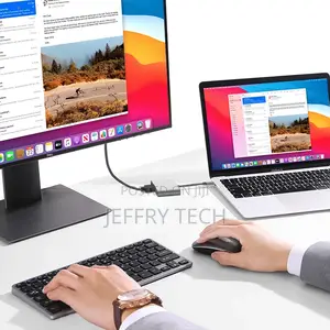 5 in 1 Multifunctional USB-C Port to HDMI VGA USB-A Aux
