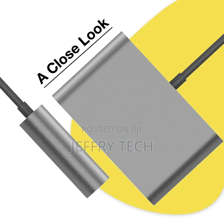 5 in 1 Multifunctional USB-C Port to HDMI VGA USB-A Aux