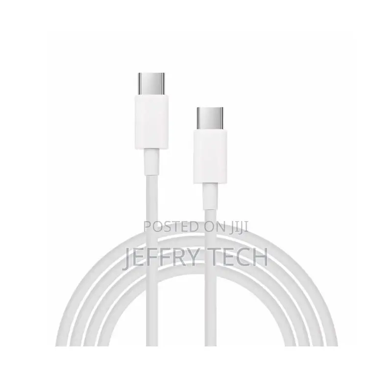 Type C to Type C Data Cable for Macbook Fast Charge to Dual-