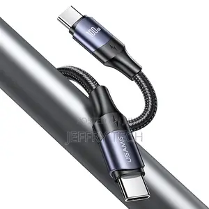USAMS 100W USB C PD Cable 1.2m 2m 3m High Power Usb Type C T