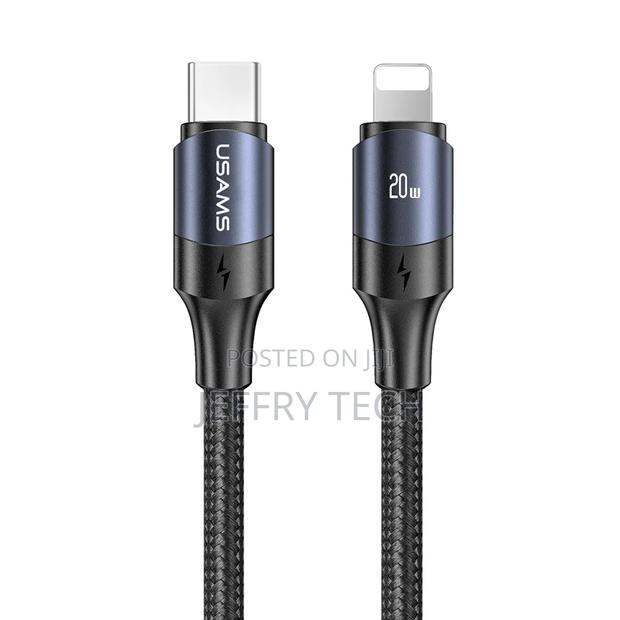 USAMS 100W USB C PD Cable 1.2m 2m 3m High Power Usb Type C T - thumbnail 6