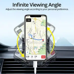 Car Cell Phone Holder Dashboard Clip Mount Holders With One
