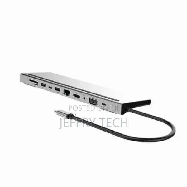 Multifunctional 11 in 1 USB C Hub Aluminum Alloy Type C Hub