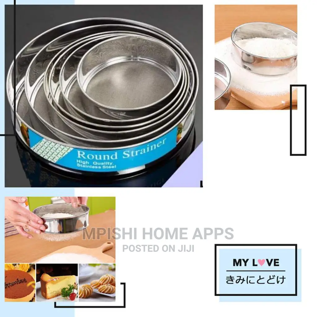 6 in 1 Round Strainer Set