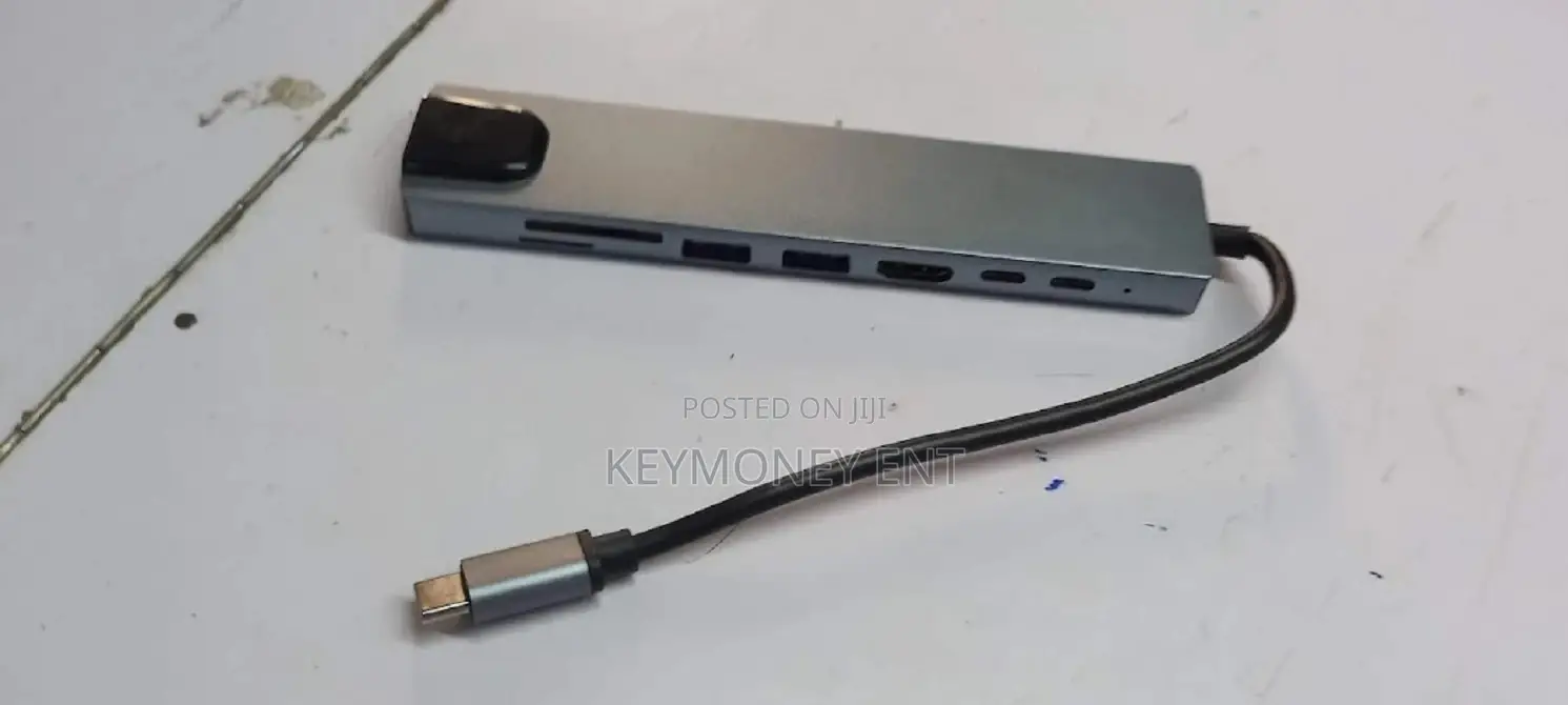 8 in 1 Macbook Type C Multifunctional Adapter