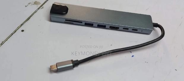 Multifunctional Adapter 8 in 1 Type C Adapter