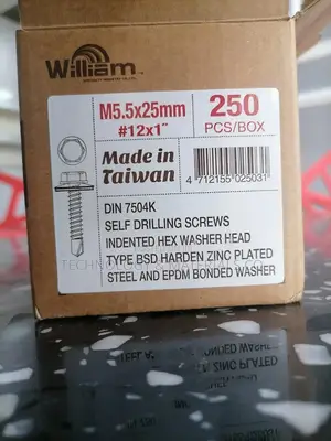 Self-Drilling Greenhouse Screws 25MM