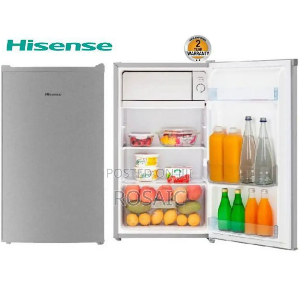 Hisense Fridge 92liters Silver Single Door