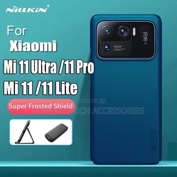 Mi 11 Ultra Nillkin Frosted Shield Protective Back Case - thumbnail 4
