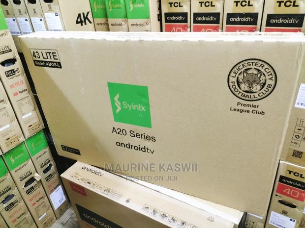 Syinix 43 Smart Android - main view