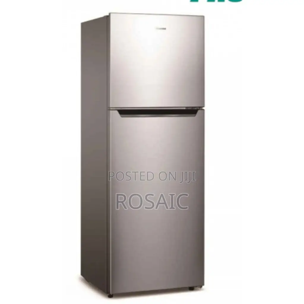Hisense 120 Liters Silver Double Door Fridge