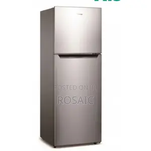Hisense 120 Liters Silver Double Door Fridge