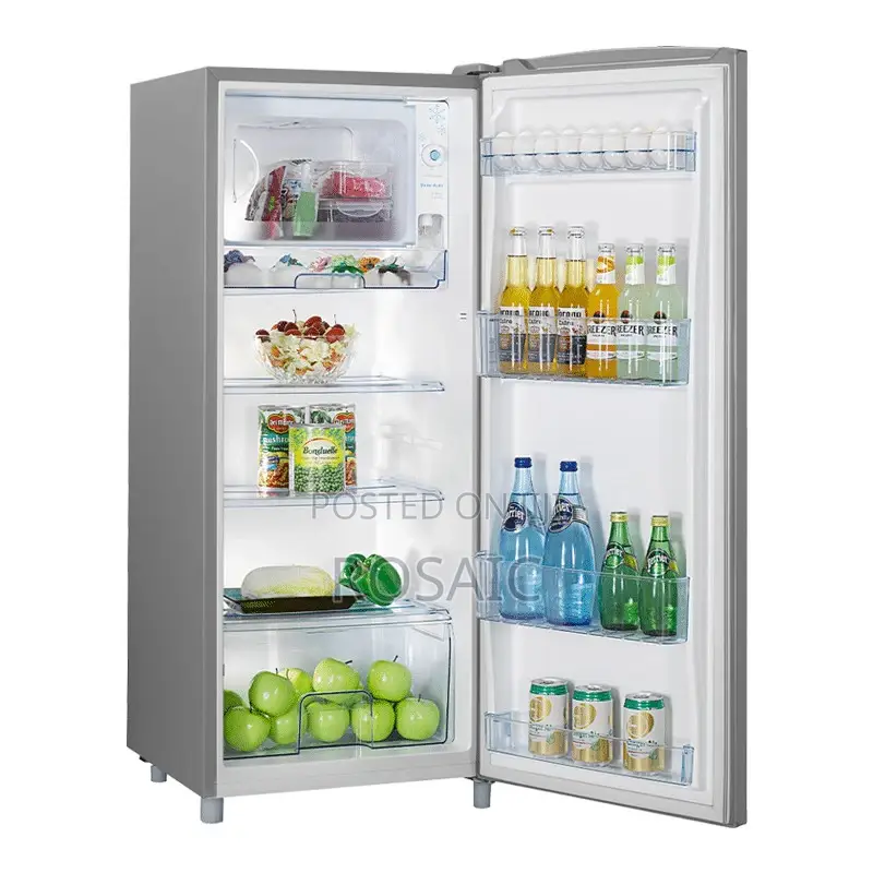 Hisense 120 Liters Silver Double Door Fridge