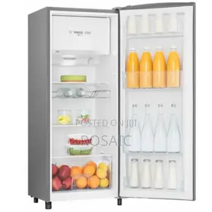 Hisense 120 Liters Silver Double Door Fridge