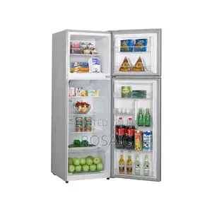 Hisense Fridge 205 Double Door.Silver Coloured