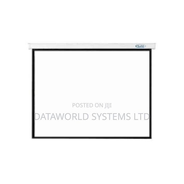 Electric 72 by 72 Projector Screen