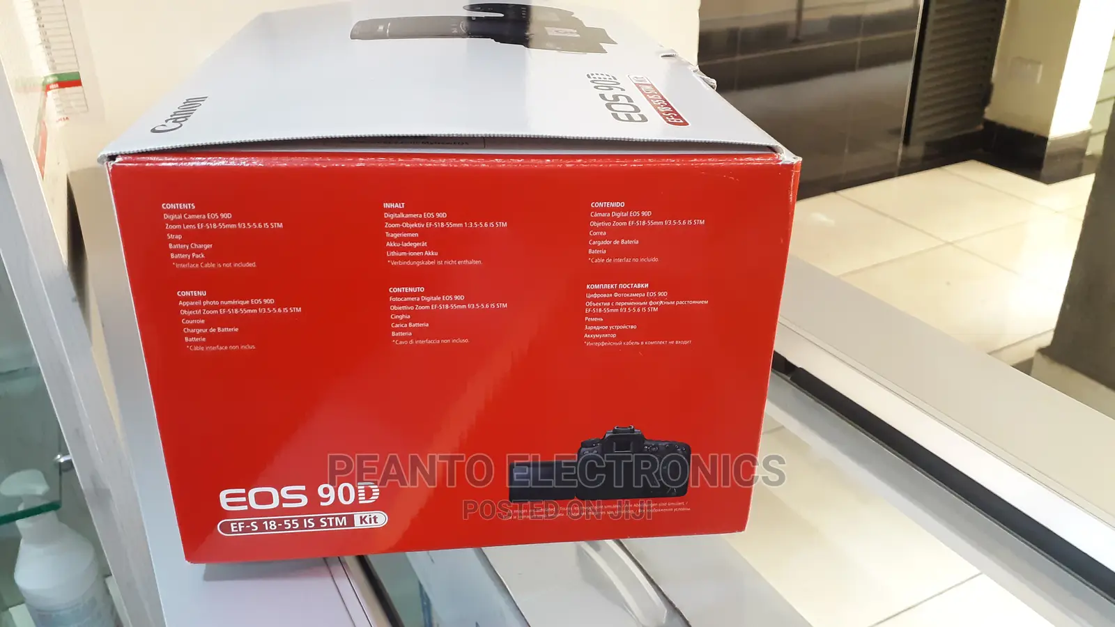 Canon Eos- 90d With 18-55mm Lens