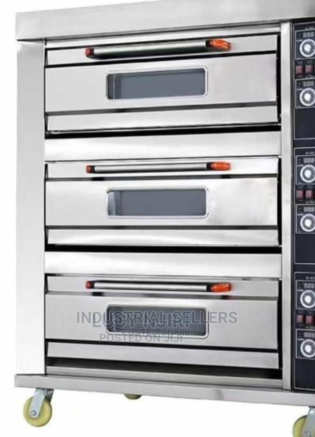 3deck Commercial Oven 6trays - main view