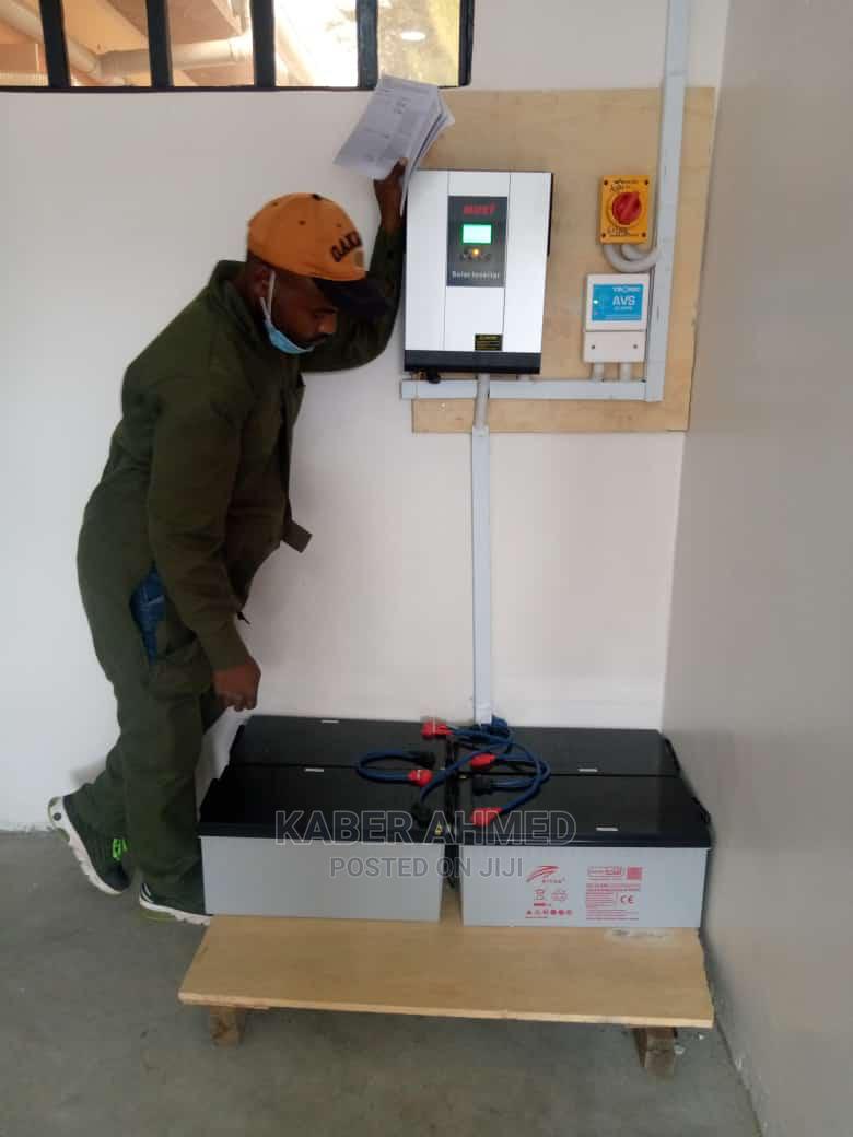 3KVA Solar Back Up Complete and Full System in Nairobi Central Solar Energy, Kaber Ahmed